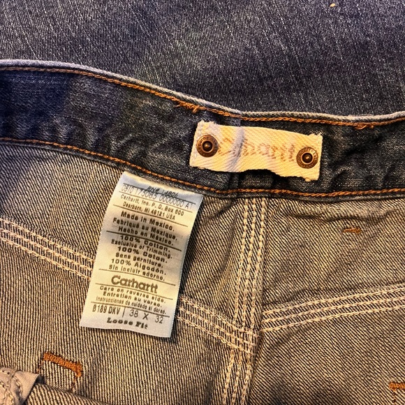 Vintage Carhartt Loose Fit Work Jeans - Picture 5 of 5